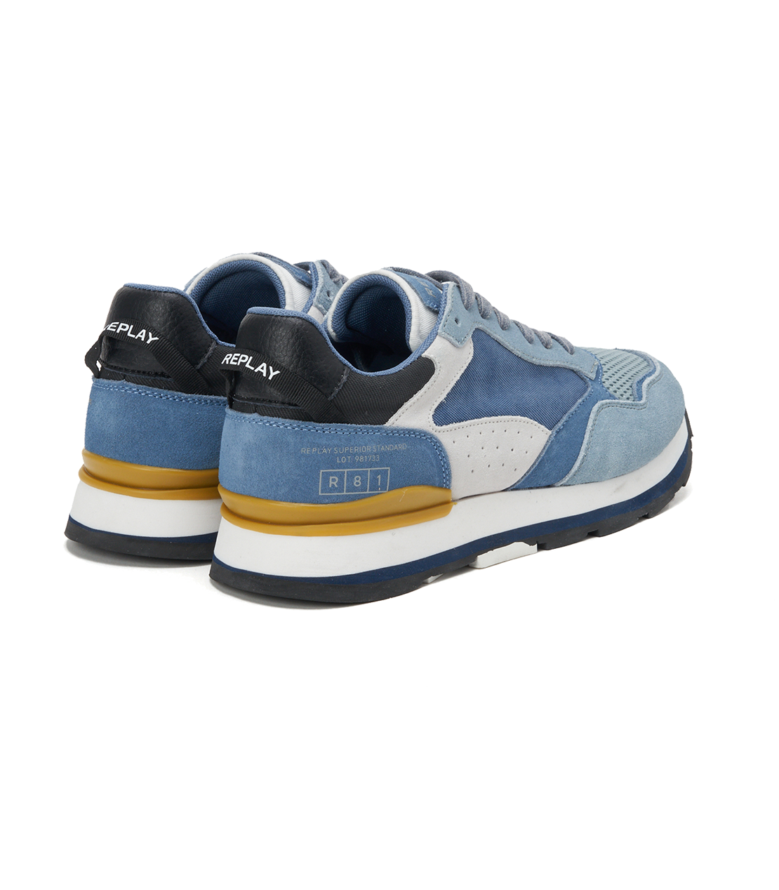 ARTHURスポーティカジュアルレースアップスニーカー 詳細画像 ブルー 3